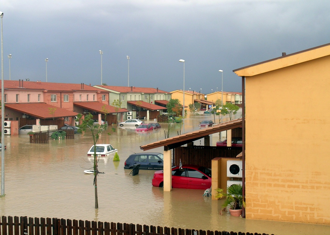 security system flood damage