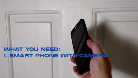 Cell Phone Peephole Hack – DIY smart phone peephole viewer